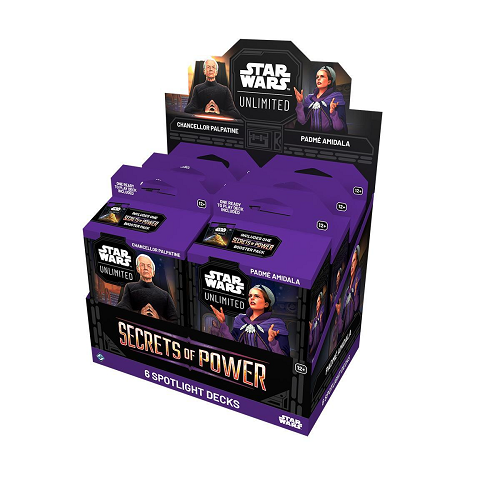 STAR WARS: Unlimited TCG Secrets of Power Booster Box Display [24 Pack – BoomLoot