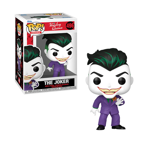 Funko Pop! DC Harley Quinn: The Joker #496