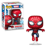Funko Pop! MARVEL: Spider-man [Diamond] #593 [SE]