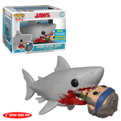 Funko Pop! JAWS: Shark Biting Quint #760 [Summer Convention 2019]