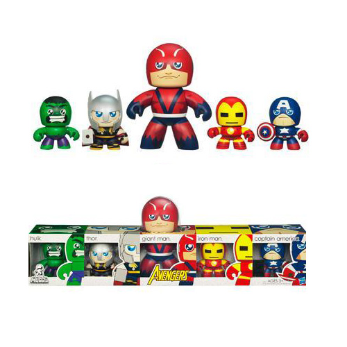 The Avengers Mighty Muggs 5 Pack at [SDCC 2011]