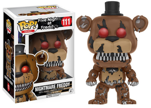 Funko Pop! Five Nights At Freddy's: Nightmare Freddy #111