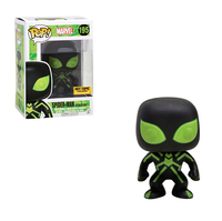 Funko Pop! MARVEL: Spider-Man [Stealth Suit] #195 [Hot Topic]