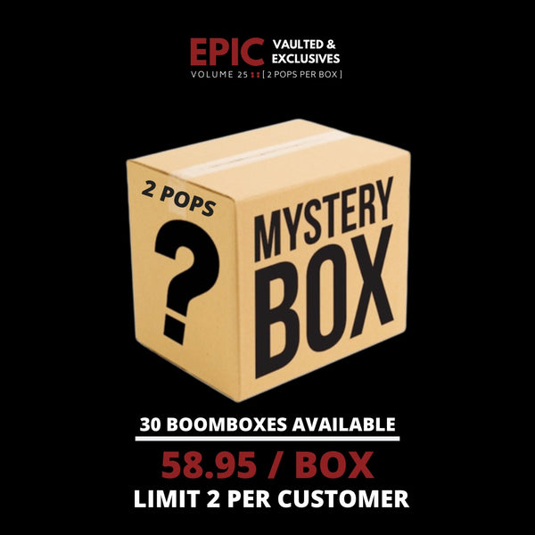 BoomLoot EPIC Vaulted and Exclusives Mystery Boombox Vol 25 [2 Pops]