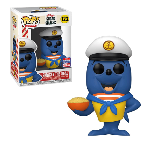 Funko Pop! SUGAR SMACKS: Smaxey the Seal #123 [Summer Convention 2021]