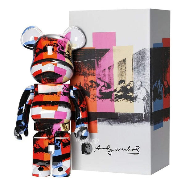 Bearbrick Andy Warhol The Last Supper 100% & 400% by Medicom