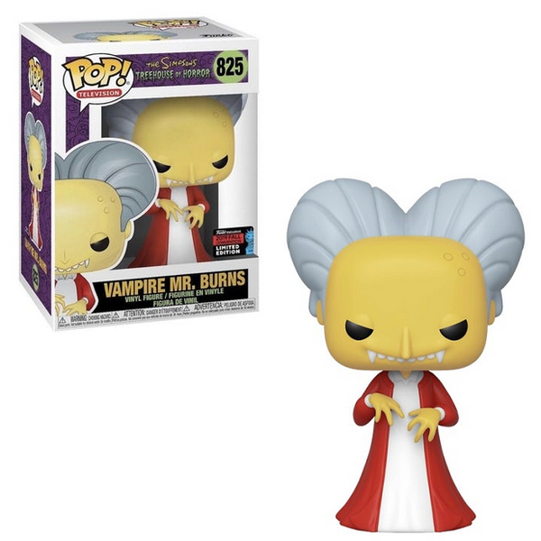 Funko Pop! THE SIMPSONS: Vampire Mr. Burns #825 [Fall 2019]