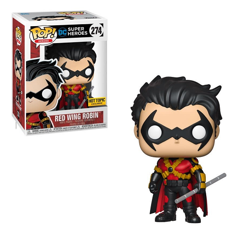 Funko Pop! DC: Red Wing Robin #274 [Hot Topic]