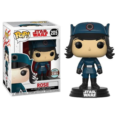 Funko Pop! STAR WARS The Last Jedi: Rose in Imperial Suit #205 [Specialty Series]