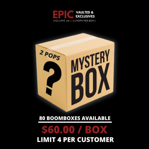 BoomLoot EPIC Vaulted and Exclusives Mystery Boombox Vol 44 [2 Pops]