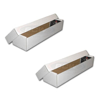 BCW Card Storage Box with Lid 800 [Set of 2]