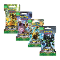 Pokemon TCG: XY - Fates Collide Sleeved Booster Packs [Set of 4]