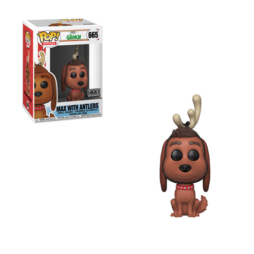 Funko Pop! THE GRINCH: Max with Antlers #665 [FYE]