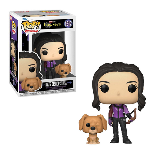 Funko Pop! HAWKEYE: Kate Bishop [with Lucky Pizza Dog] #1212