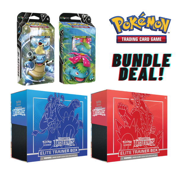 Pokemon TCG: Special Bundle with Battle Styles Elite Trainer Boxes [set of 4]
