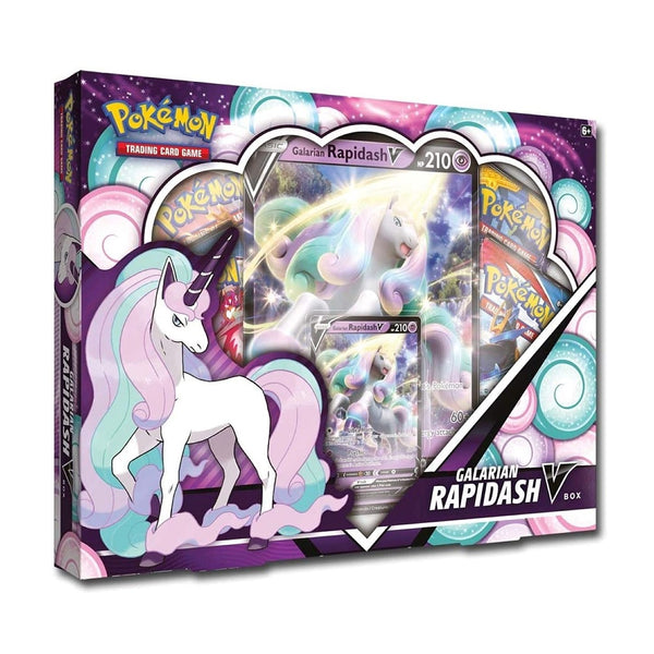 Pokemon TCG: Galarian Rapidash V Box