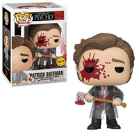 Funko Pop! AMERICAN PSYCHO: Patrick Bateman [Bloody] #942 [Chase]