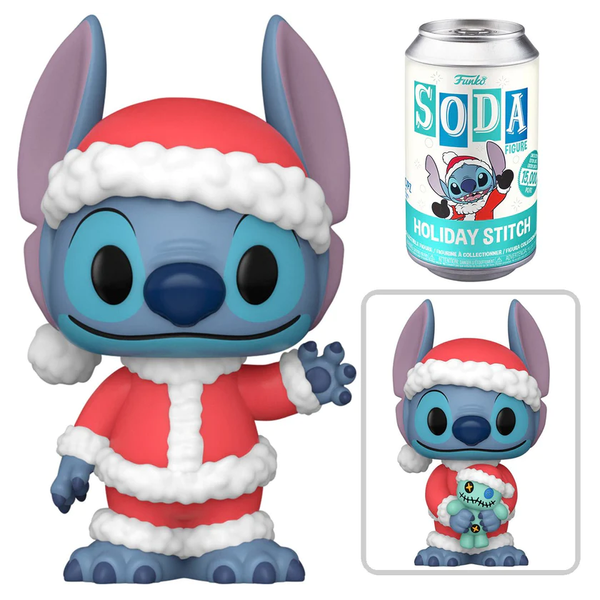 Funko Vinyl SODA: Holiday Stitch [Chance of Chase]