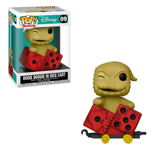 Funko POP! Oogie Boogie in Dice Cart #09 The Nightmare Before Christmas JUL