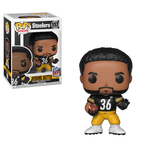 Funko Pop! NFL Legends Jerome Bettis Steelers Vinyl Figure with