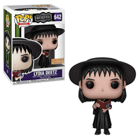 Funko Pop! BEETLEJUICE: Lydia Deetz with Book #642 [Boxlunch]