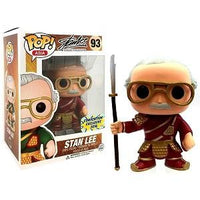 Funko Pop Asia Red Stan Lee Guan Yu #93 Convention Exclusive RARE Brand New Mint