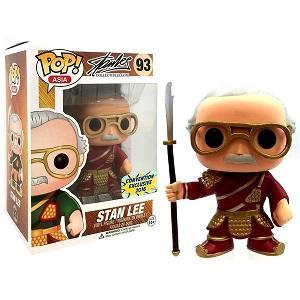 Funko Pop Asia Red Stan Lee Guan Yu #93 Convention Exclusive RARE Brand New Mint