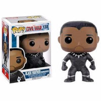 Funko Pop! MARVEL: Black Panther [Unmasked] #138 [Walgreens]
