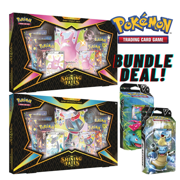 Pokemon TCG: Special Bundle with Shining Fates Shiny Crobat & Dragapul BoomLoot Pokemon TCG: Special Bundle with Shining Fates Shiny Crobat & Dragapul BoomLoot
