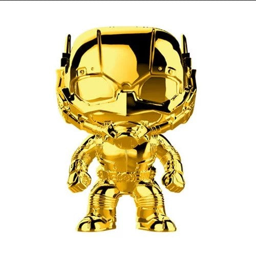 Funko Pop! MARVEL STUDIOS: Ant-Man [Gold Chrome] #384