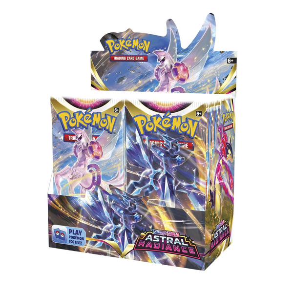 Pokemon TCG: Sword & Shield - Astral Radiance Booster Display Box [36 BoomLoot Pokemon TCG: Sword & Shield - Astral Radiance Booster Display Box [36 BoomLoot