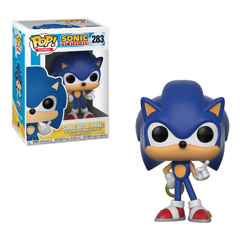 Funko Pop! SONIC THE HEDGEHOG: Sonic with Ring #283