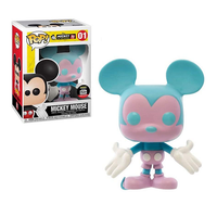 Funko Pop! MICKEY 90TH ANNIVERSARY: Mickey Mouse [Blue/Pink] #01 [Funko-Shop]