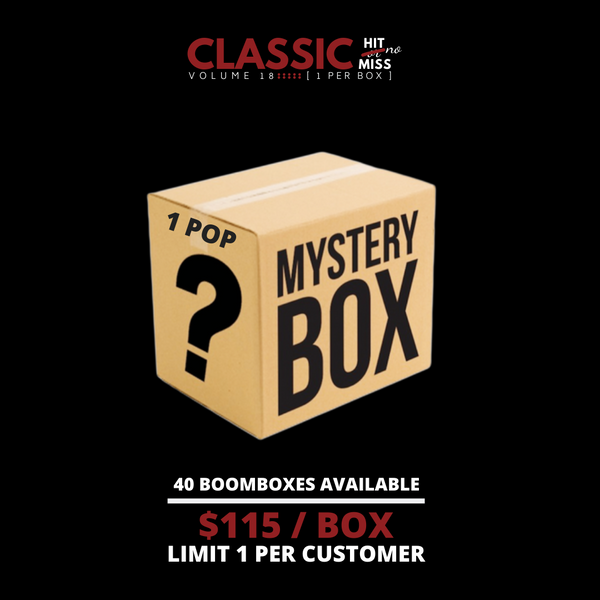 BoomLoot Classic Hit or Miss Mystery BoomBox Volume 18 [1 Pop per box]