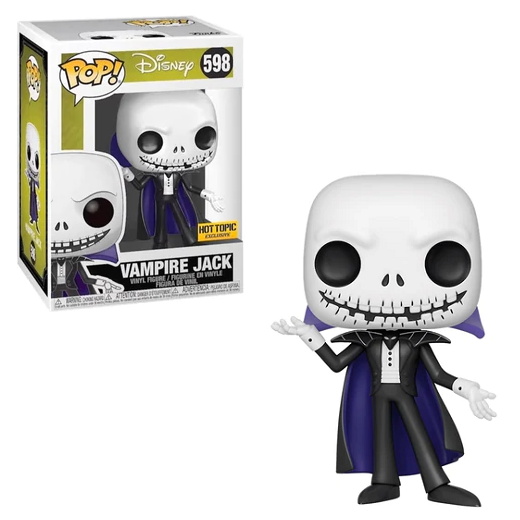 Funko Pop! DISNEY NBC: Vampire Jack #598 [Hot Topic]