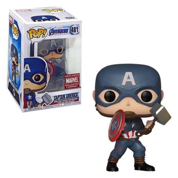 Captain america 2024 funko pop mjolnir