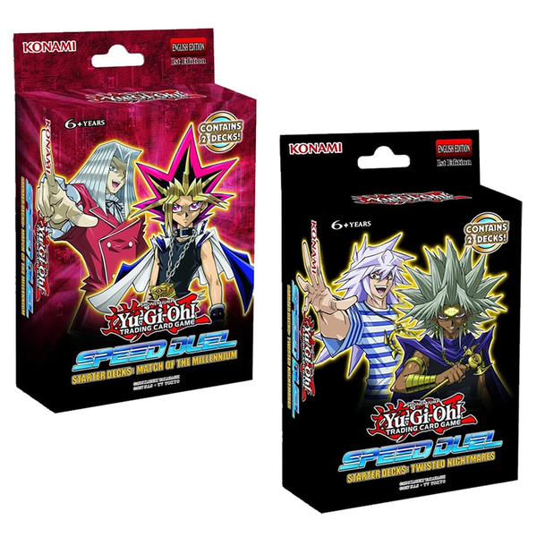 yugioh speed duel starter decks twisted nightmares Yu-Gi-Oh! - Match Of The Millennium & Nightmare Deck 4 brand Yu-Gi-Oh! Speed Duel Starter Deck: