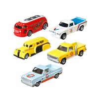 Hot Wheels Pop Culture 2020 Dash Fuel Die-Cast Metal Vehicles [set of 5]