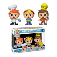 Funko Pop! AD ICONS Rice Krispies: Snap! Crackle! Pop! 3-Pack [Funko-Shop]