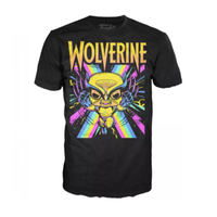 Funko Pop! TEES: Blacklight Wolverine