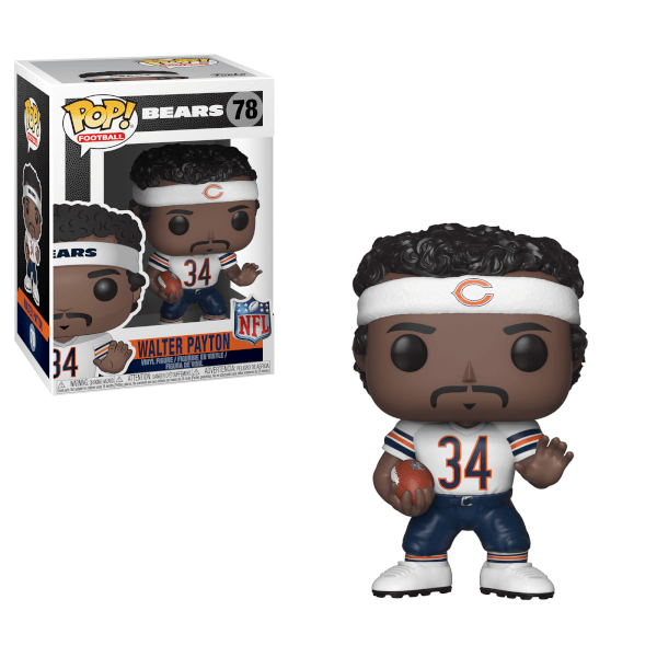 Funko Pop! NFL LEGENDS Bears: Walter Payton [White Jersey] #78