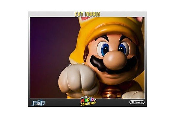 OCT158204 - SUPER MARIO 3D WORLD CAT MARIO STATUE - Previews World