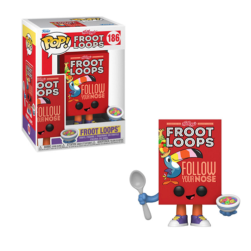 Funko Pop! FROOT LOOPS: Froot Loops [Cereal Box] #186
