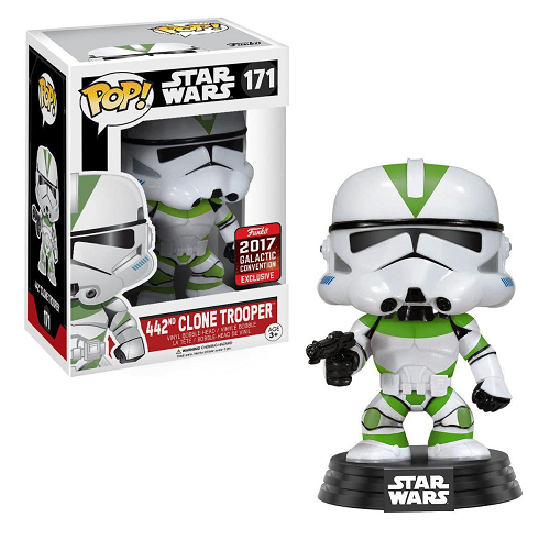 Funko Pop! STAR WARS: 442nd Clone Trooper #171 [Galactic Convention 2017]