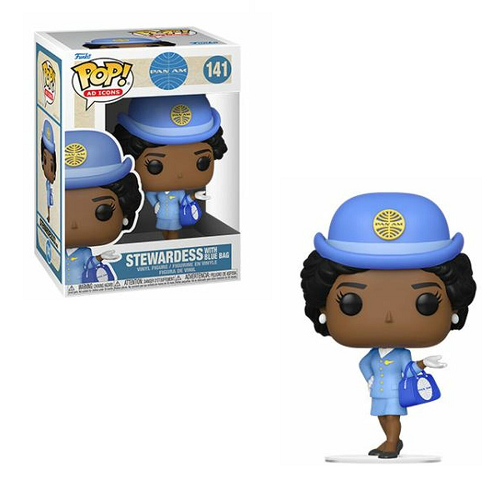 Funko Pop! PANAM: Stewardess [with Blue Bag] #141