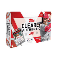 Topps 2021 Clearly Authentic Baseball Hobby Box