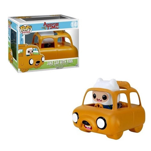 Funko Pop! RIDES Adventure Time: Jake Car with Fin #14 [Imperfect]