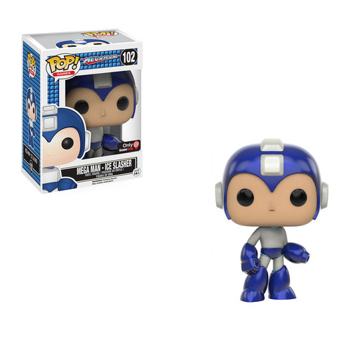 Funko Pop! MEGAMAN: Mega Man - Ice Slasher #102 [Gamestop]