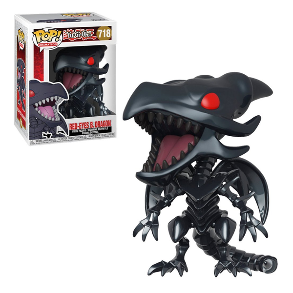 Funko Pop! YU-GI-OH!: Red-Eyes B. Dragon #718