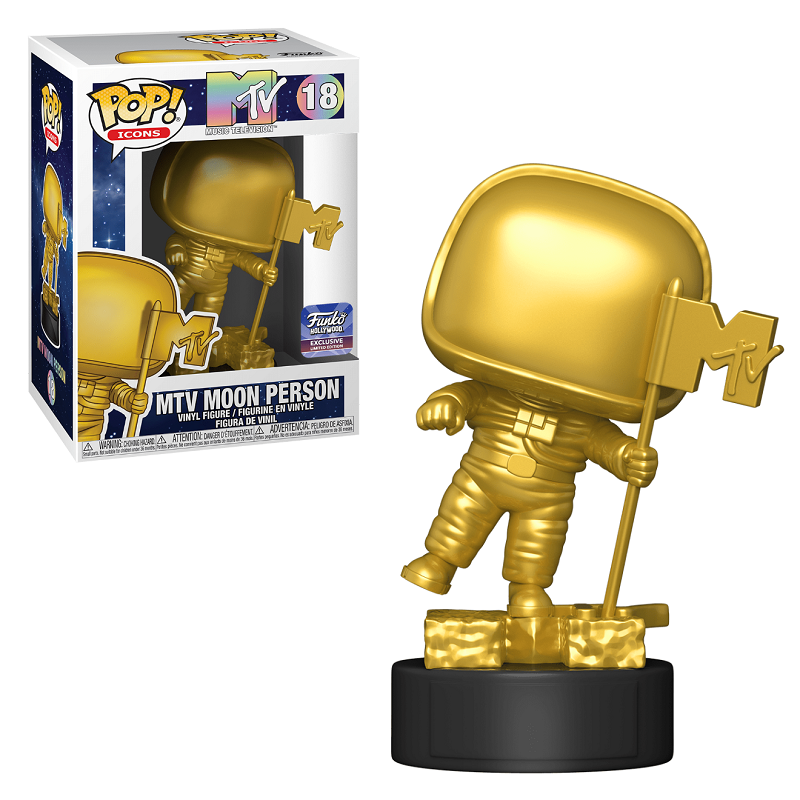 Funko Pop! MTV: MTV Moon Person - Gold #18 [Funko Hollywood] – BoomLoot